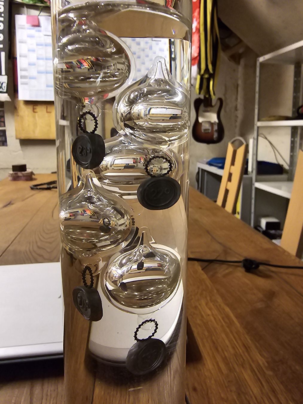 Altro per la casa: Wasserbarometer / Galileo Thermometer 19-23°(D) – Usato da Rorschach venduto da TimelessTrading 1
