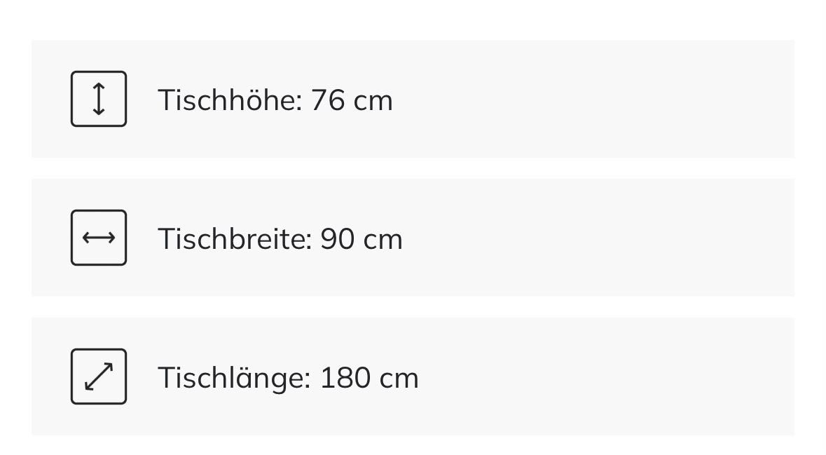 Tische: Esstisch  – Neu (gemäss Beschreibung) aus Kloten von lor_79f8 4