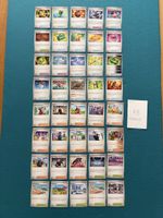 Pokemon Karten, Set mit Trainer 40 Stk. von 2025 EN + DE