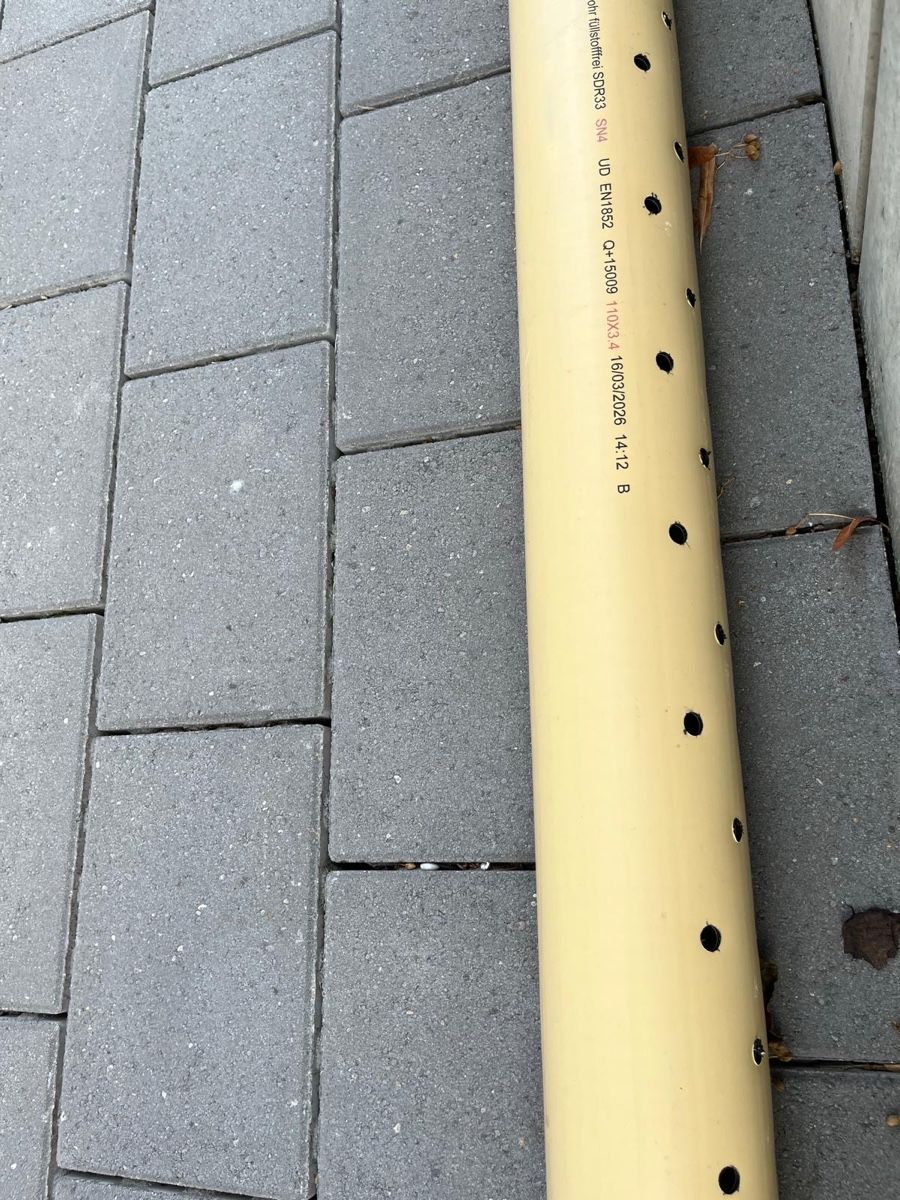 Altri materiali da costruzione: Streng Sickerrohr 6 m - neu – Nuovo (secondo la descrizione) da Wallisellen venduto da ste_cx2l