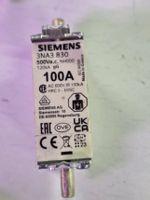 Sicherung Schmelzsicherung 100A 500v Siemens NH000