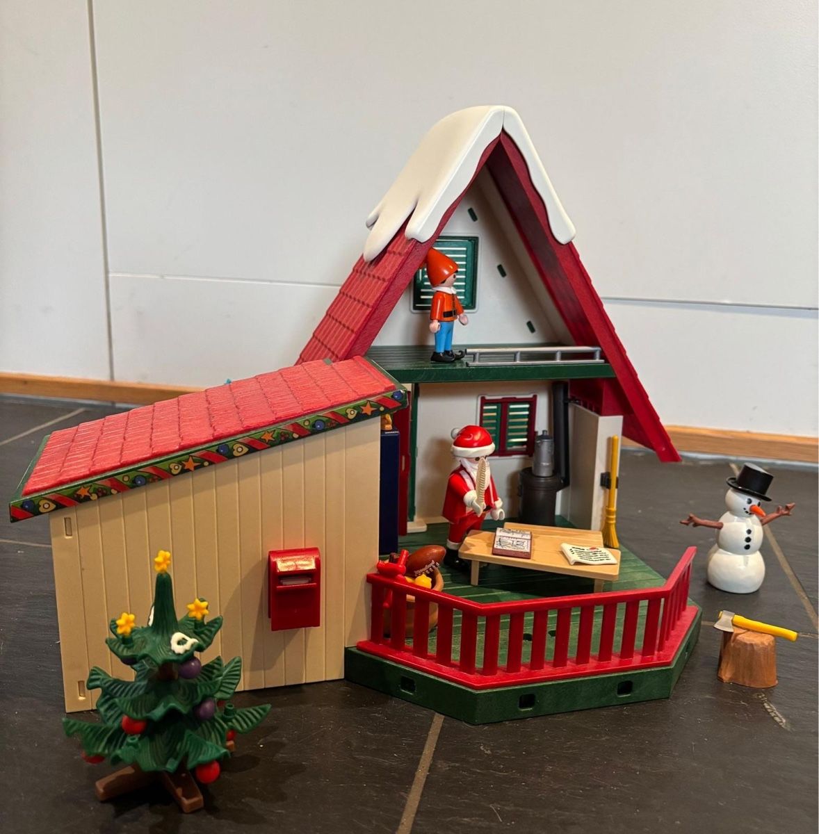Playmobil Jouets: Playmobil Samichlaus mit Hütte – D'occasion à Wernetshausen par YvesR02 2