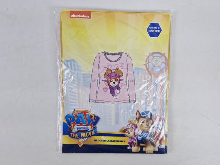 Mädchen Langarmshirt Grösse 122/128 Paw Patrol