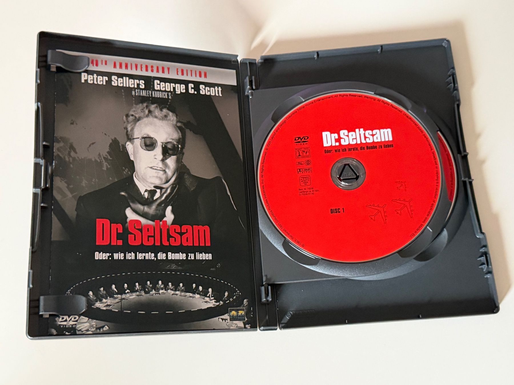 Tutti i DVDs: Dr. Seltsam 40th Anniversary Edition DVD 2-Disc – Usato da Altstätten SG venduto da sheamus 2