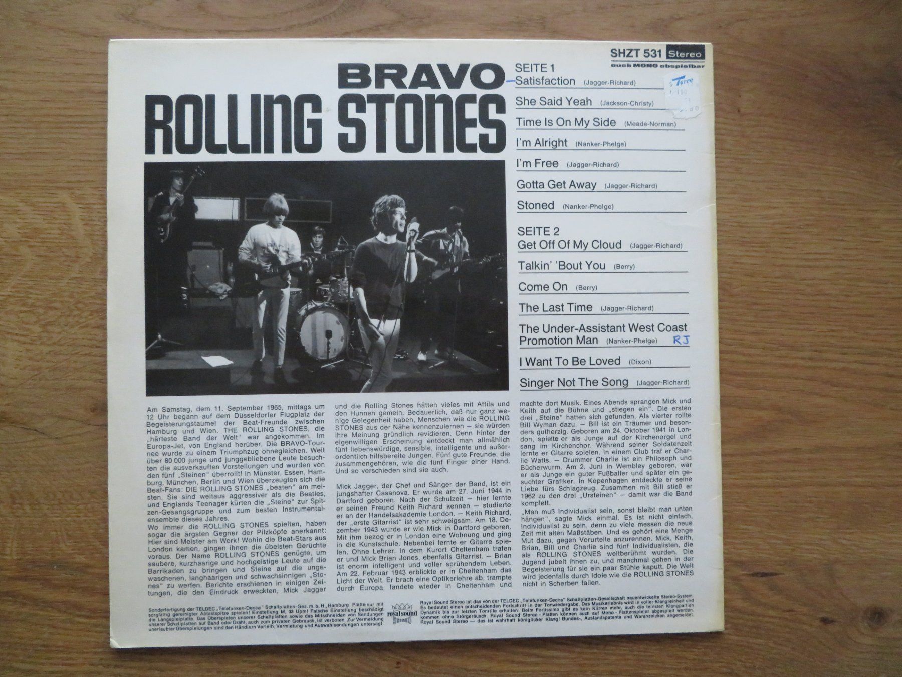 Dischi in vinile: ROLLING STONES BRAVO – Nuovo (secondo la descrizione) da Zürich venduto da max_cp5f 1