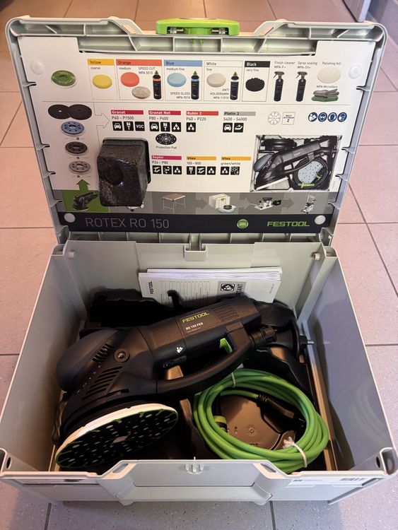 Festool Rotex RO 150 FEQ-Plus Schleifmaschine im Koffer, neu (Neu und ...