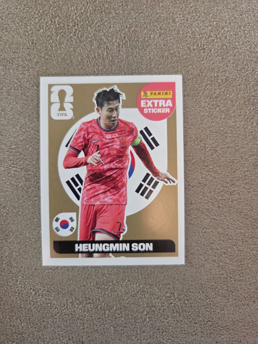 Panini Carte collezionabili: HEUNGMIN SON PANINI EXTRA STICKER GOLD – Nuovo (secondo la descrizione) da Wettingen venduto da Schiavano11