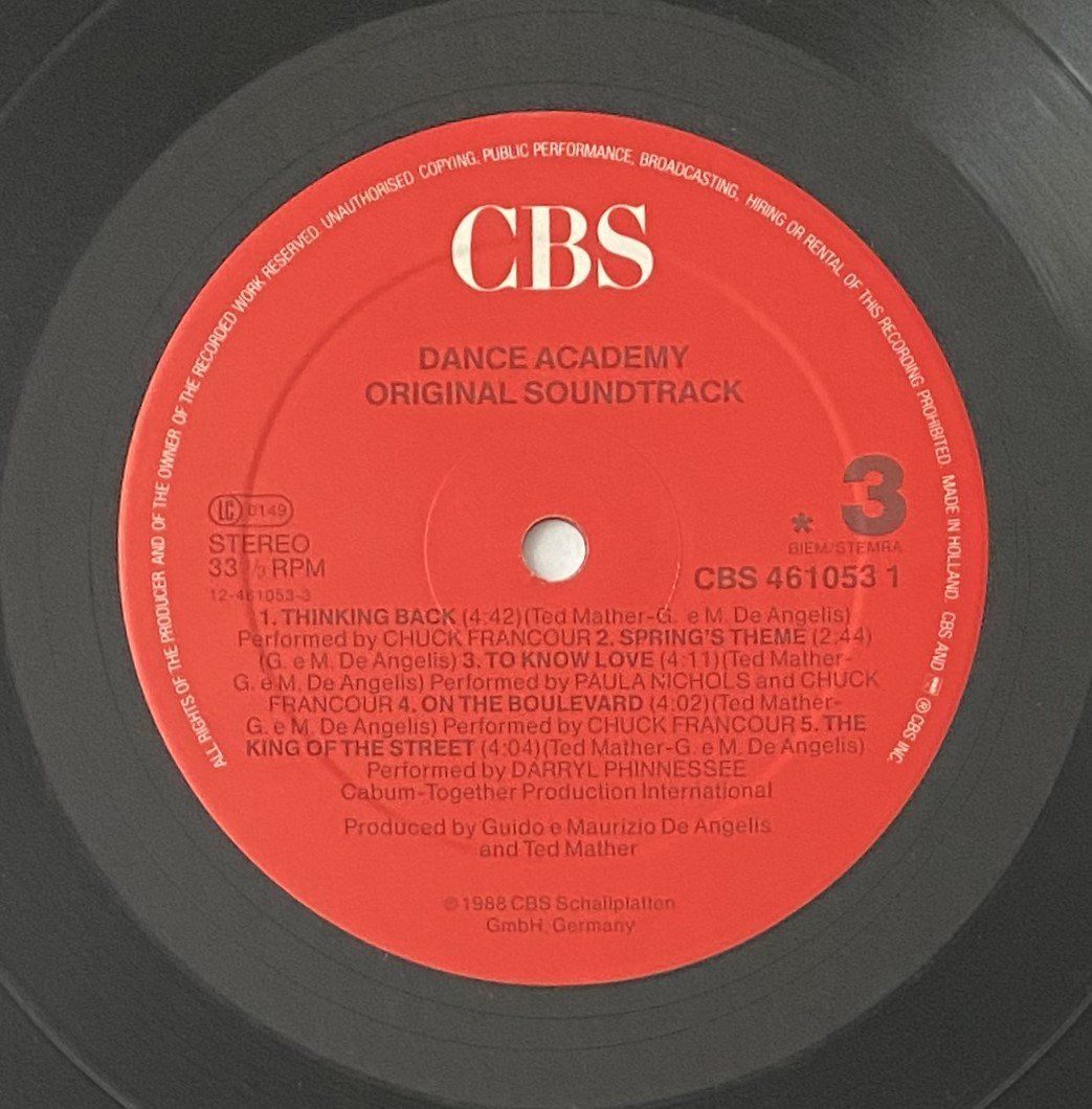 Dischi in vinile: Dance Academy, The Original Soundtrack – Usato da Flums venduto da Empe1 5