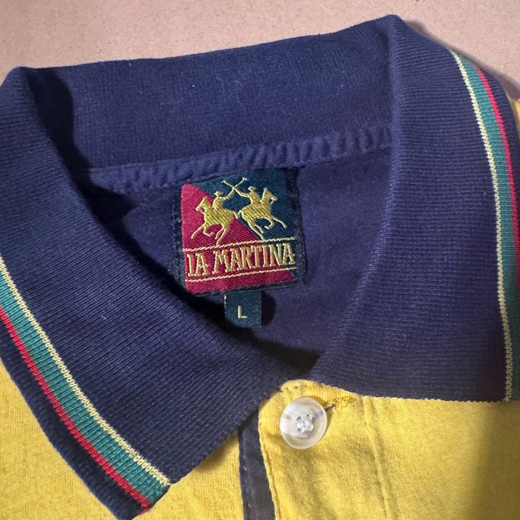 La Martina Magliette Polo: La Martina Jamaica striped summer polo (Africa Ralph Lauren) – Usato da Rheinfelden venduto da sourced_limited 4