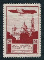 Vorläufer 1913* Flugpost XI Solothurn, ZS 125.00