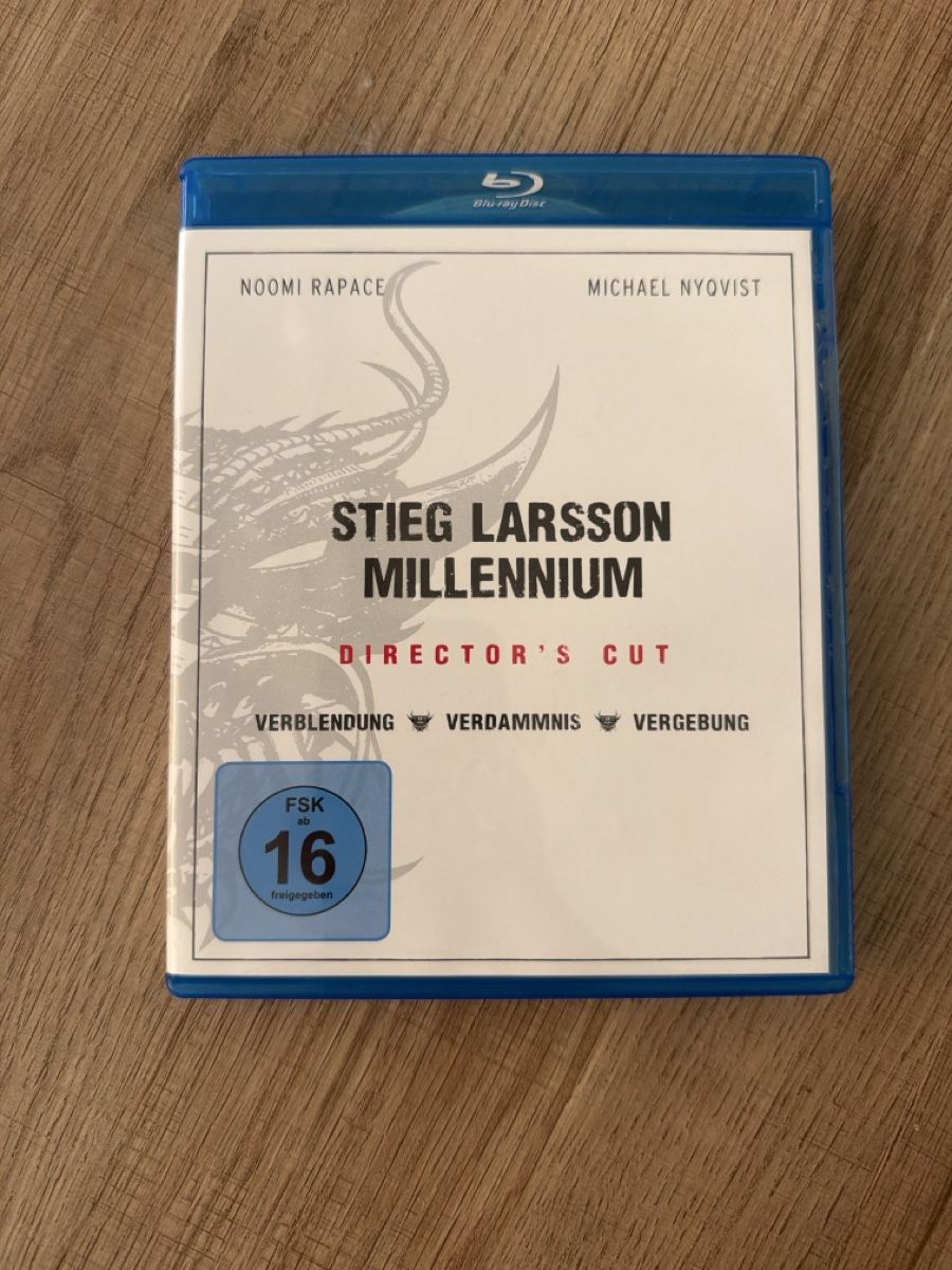 Tous les DVDs: Stieg Larsson Millenium Trilogie BluRay – D'occasion à Hagendorn par masterchieff