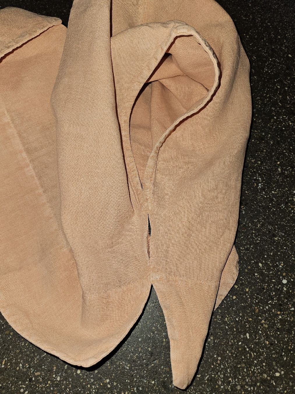 Blusen: Clemente Leinen Bluse Damen Grösse  M lachsfarben  – Neu (gemäss Beschreibung) aus Anwil von tamoos 2