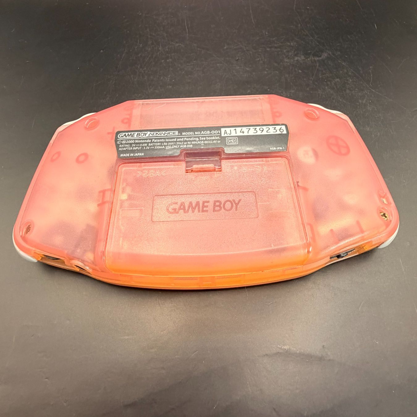 Nintendo Console: Nintendo Game Boy Advance Transparent – Difettoso da Düdingen venduto da Nerdworld 7