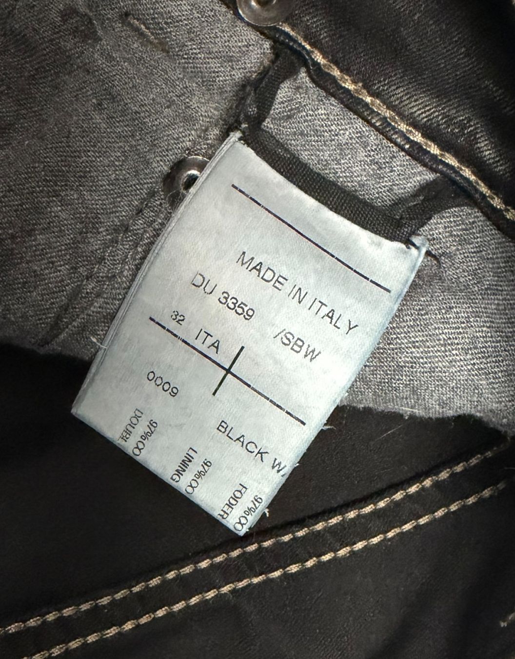 : Rick Owens DRKSHDW Torrence Cut Denim – Gebraucht aus Thierachern von n.webl 4