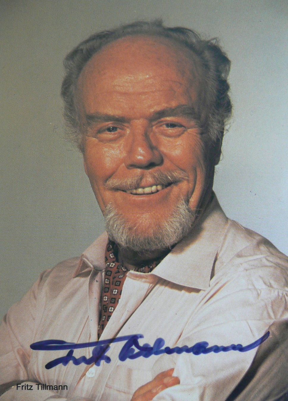 Autogramme: Fritz Tillmann (1911-1986) Schauspieler - Autogramm – Gebraucht aus Dietikon von cyranos1