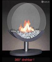 Alfra Ethanol Glas Design Kamin, 360* drehbar, statt 1790,00