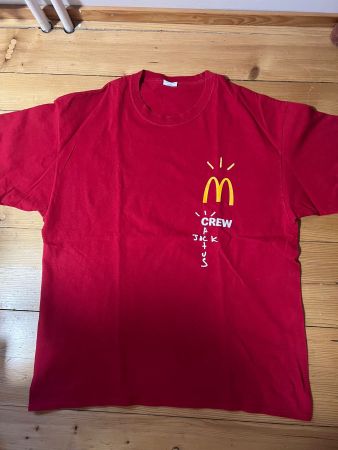 Mc Donalds T-shirt rot, seltene Ausgabe, Gr. L