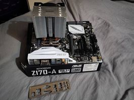 Configuration Intel i5-6600K +ASUS Z170-A +be quiet!PureRock