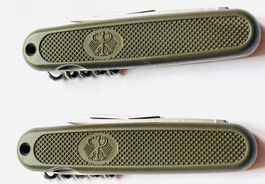 Bundeswehrmesser, 2  Stk.   Trooper,   MIL-TEC Klinge