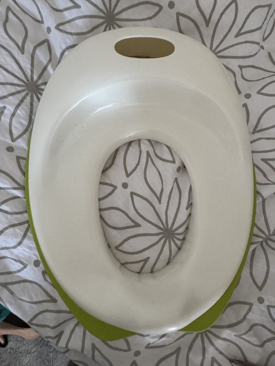 ABC123 Toilettensitz Für Kleinkinder – Rutschfester Silikon-Sitz Mit Tragetasche | Perfekt Für Töpfchentraining Unterwegs