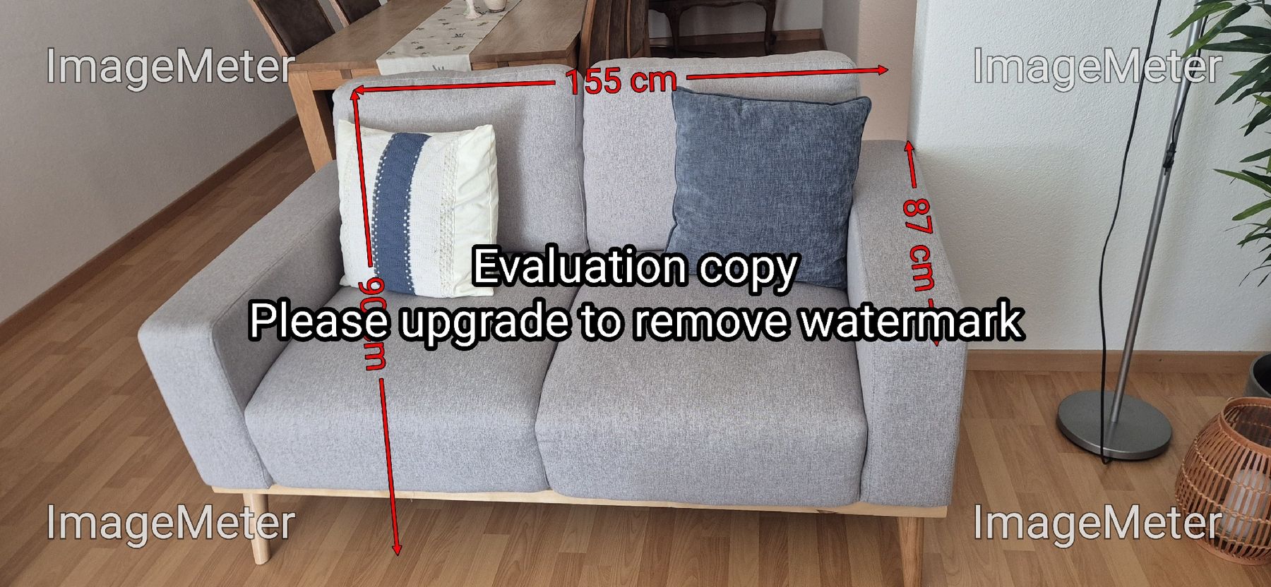 Divani: Stilvolles graues Sofa  2/3 Sitzer – Usato da Lengnau AG venduto da awa_9hdc