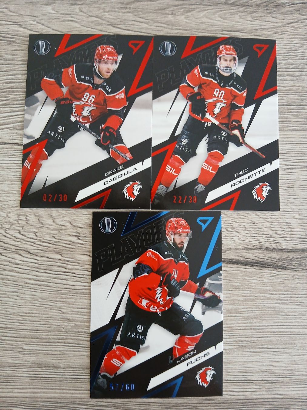 Sportzoo Carte collezionabili: Diverse Lausanne Playoff Karten – Nuovo (secondo la descrizione) da Düdingen venduto da oliheimo92