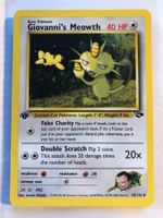 Giovanni's Meowth (unc.) 1st Gym Challenge - MINT - ab 1.-