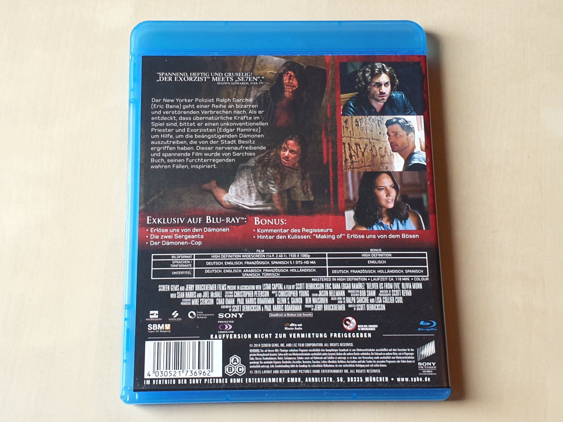 Tutti i DVDs: Erlöse uns von den Bösen – Usato da Stansstad venduto da collectorsshop 1