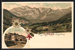 Litho Rietbad im Toggenburg, Hotel und K