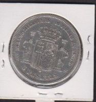 5 -Pesetas 1871(silber)
