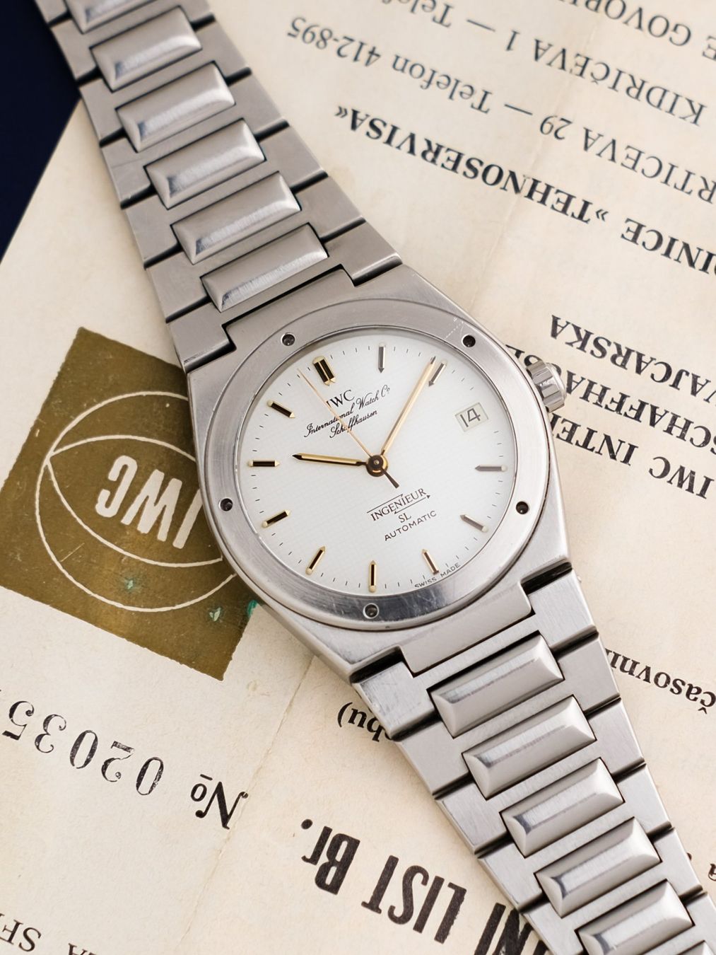 IWC Orologi: IWC Ingenieur SL Automatic ref. 3506 from 1990s – Usato da St. Gallen venduto da Andrej99 5