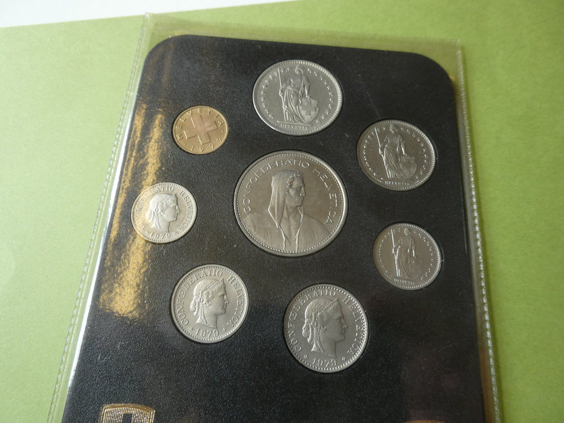 Toutes les monnaies: Schweiz 1979, Münzsatz unz – Neuf (Voir description) à Hinterforst par Rohusri 3
