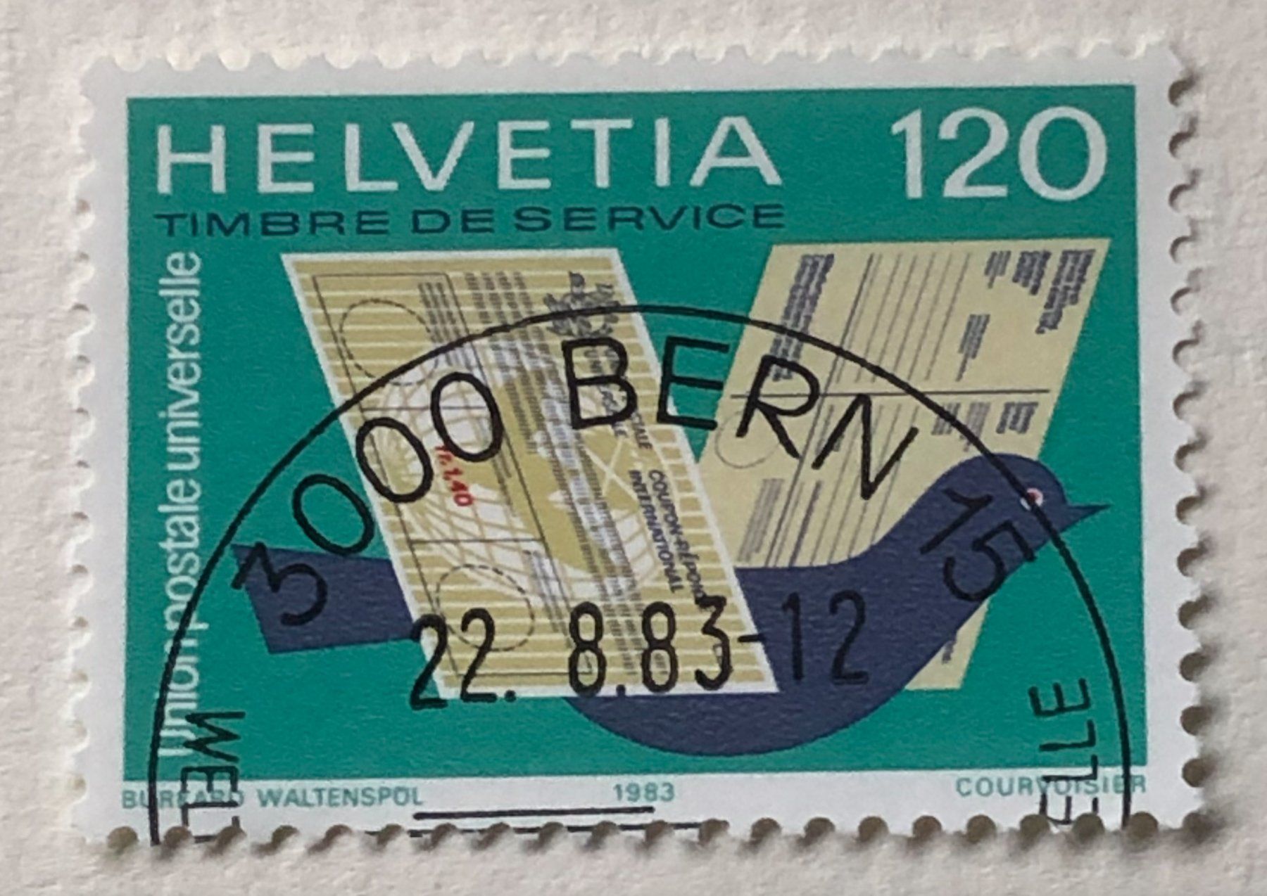 Tutti i francobolli: NATIONS UNIES BRIEFMARKEN MARKEN GESTEMPELT BERN – Usato da Aarau venduto da Billa007