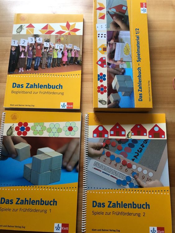 Das Zahlenbuch Spiele zur Frühförderung 1 Kindergarten Lehrm (Gebraucht
