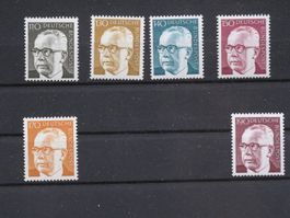 BRD 1972 Bundespresident Heinemann III **