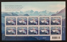Kleinbogen Forschungsstation Jungfraujoch 2022 postfrisch