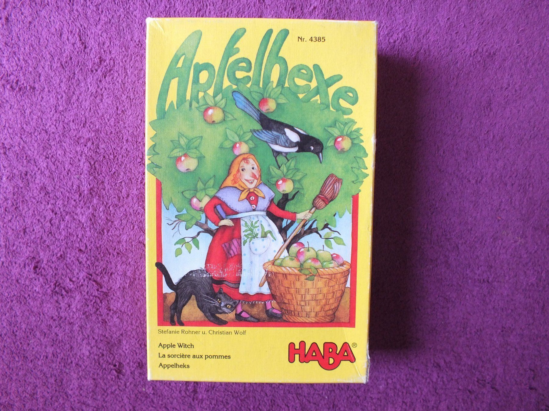 Haba Giochi: HABA Spiel - Apfelhexe – Usato da Müllheim Dorf venduto da Seeeule01