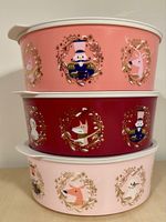 Tupperware Schüssel Set Weihnachten