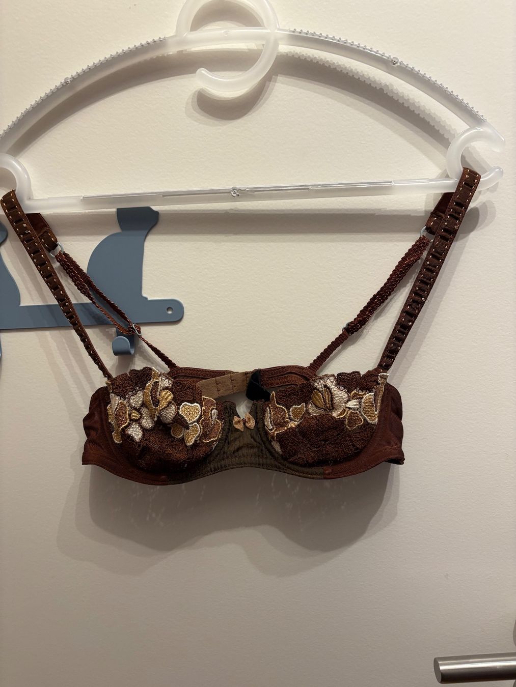 Aubade Sonstige Unterwäsche: Soutien-gorge marron brodé – Gebraucht aus Lausanne von milou201619