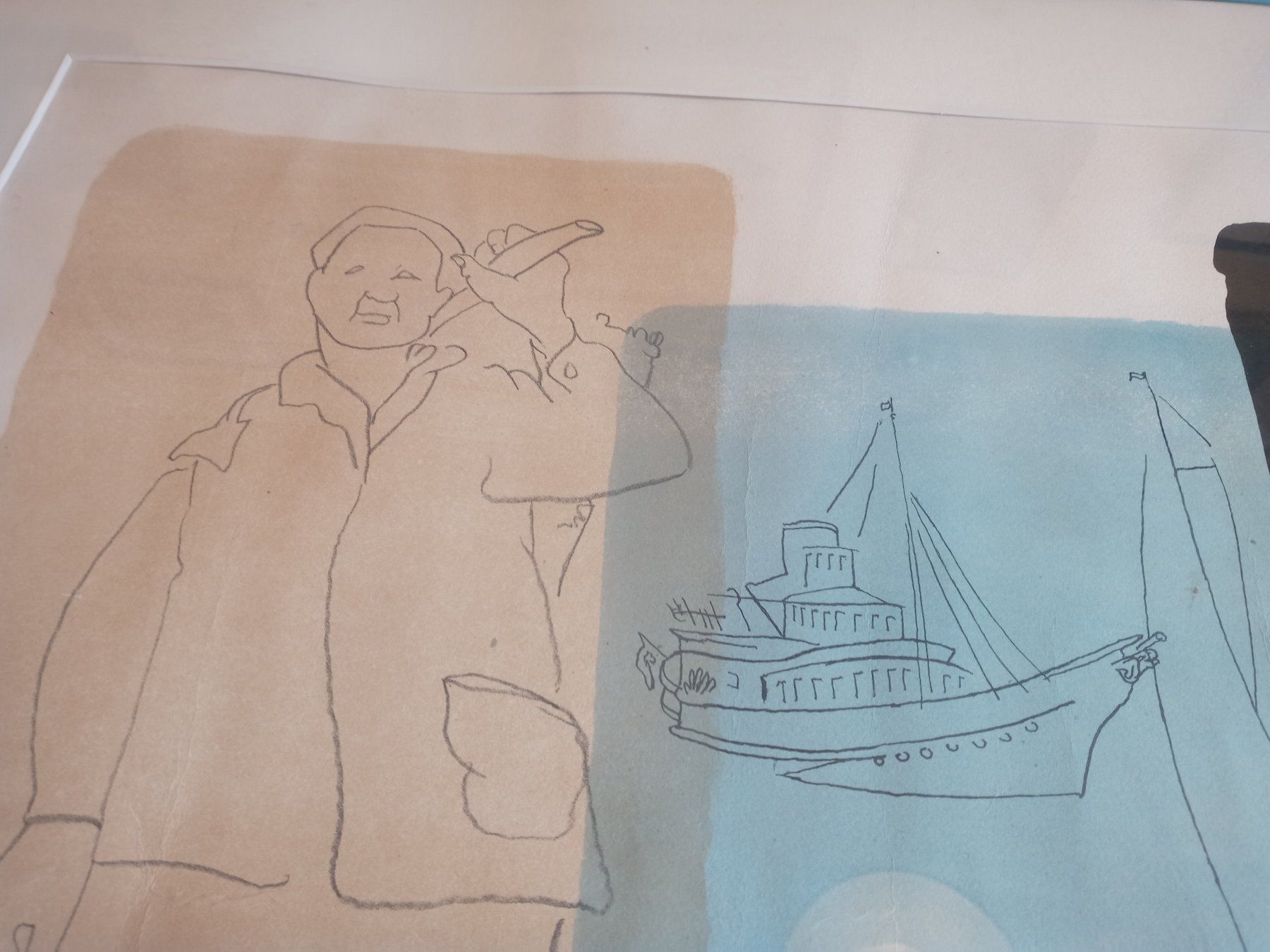 Grafiken & Lithographien: Lithograpie Géa Augbourg 1966 – Gebraucht aus Prez-vers-Siviriez von Monija70 6