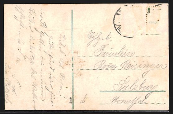 Cartoline postali: St. Gallen, Rosenbergstrasse mit Umgebun – Usato da Berlin venduto da bartko-reher 1