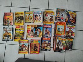 Grosse Sammlung Western Romane diverse Hefte gebraucht