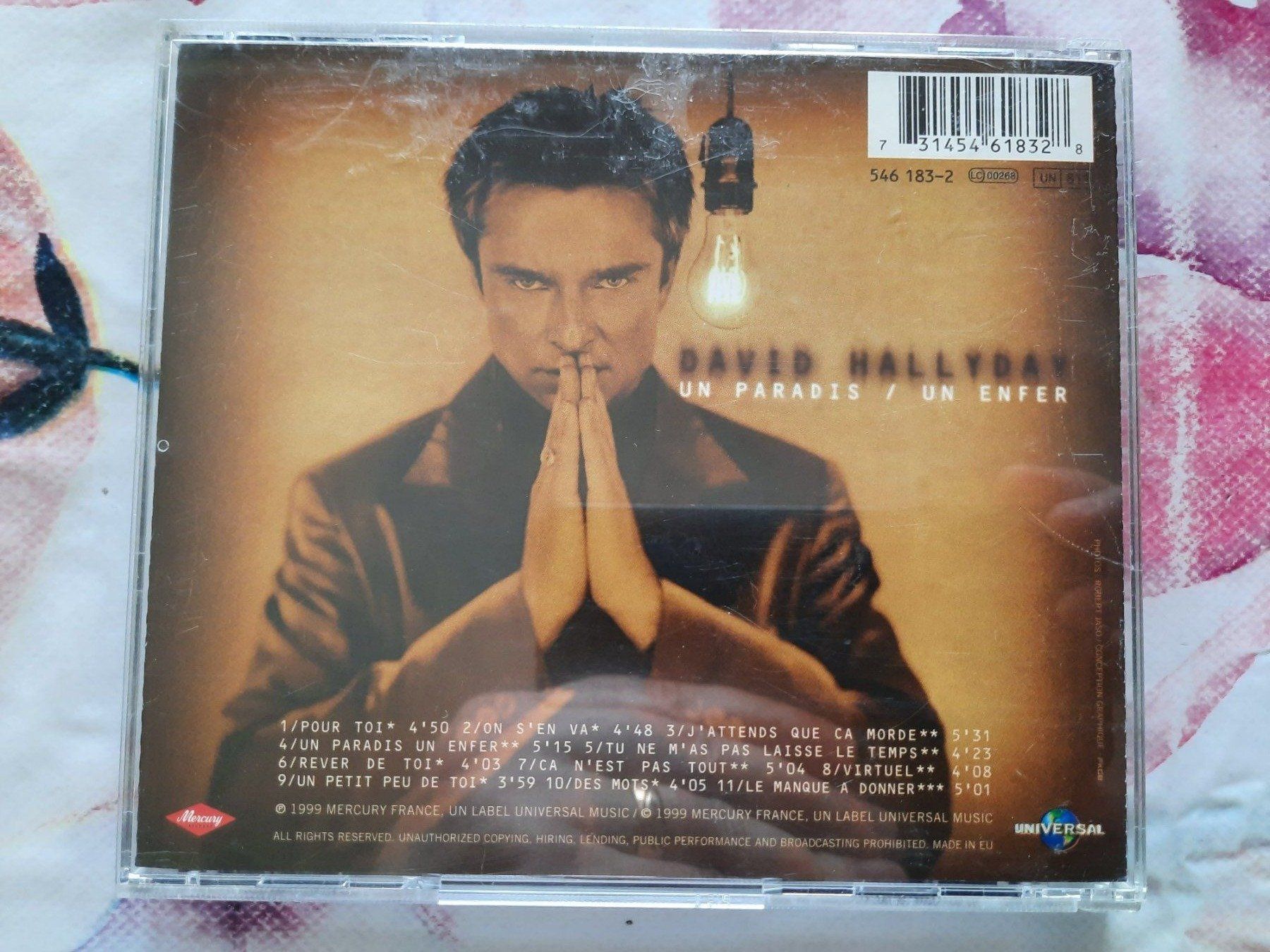 CD: CD David Hallyday - Un paradis un enfer – Usato da Pully venduto da bro_n52j 1