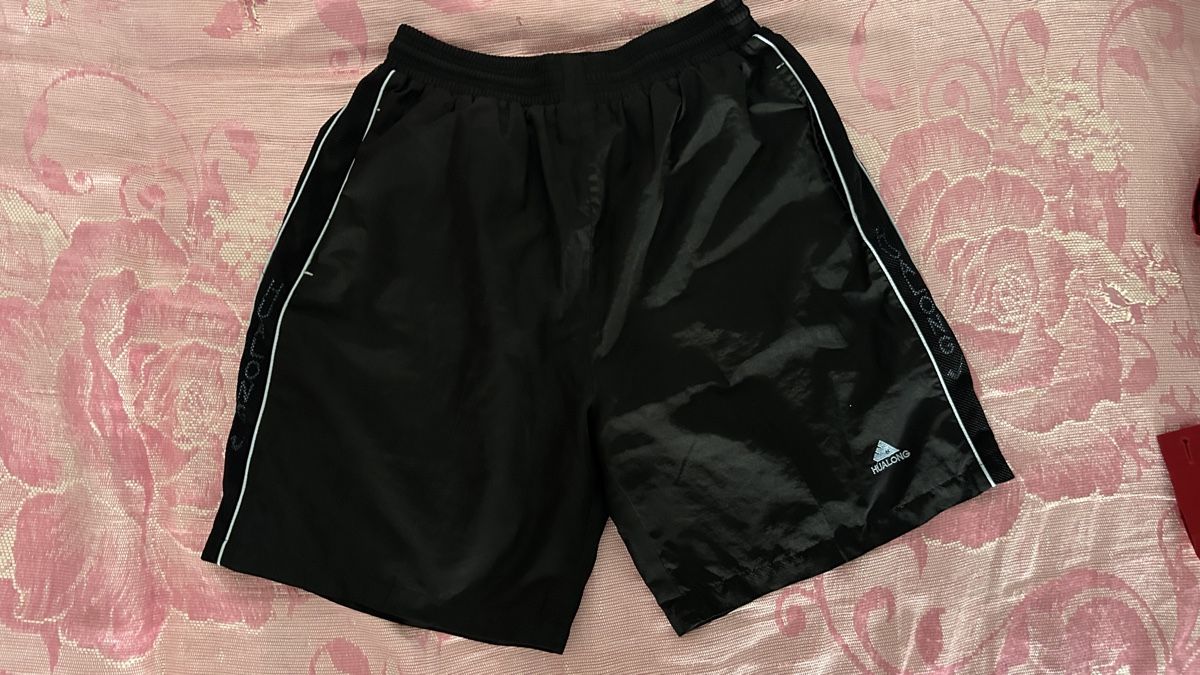 Pantaloni: Shorts black with white trim men's size M – Usato da Genève venduto da Noemie.wrmsi 4