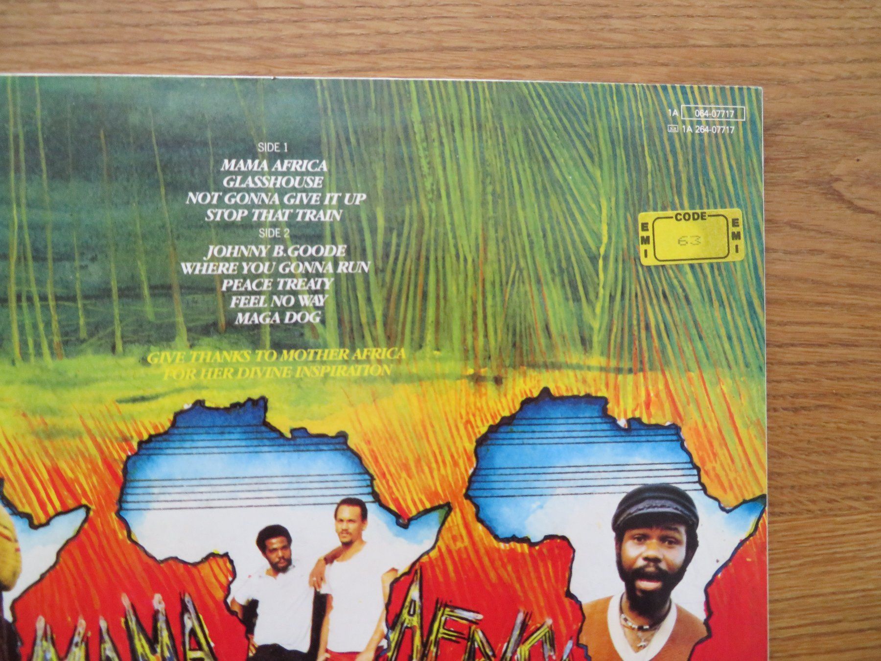 Dischi in vinile: PETER TOSH LP MAMA AFRICA – Nuovo (secondo la descrizione) da Zürich venduto da max_cp5f 1