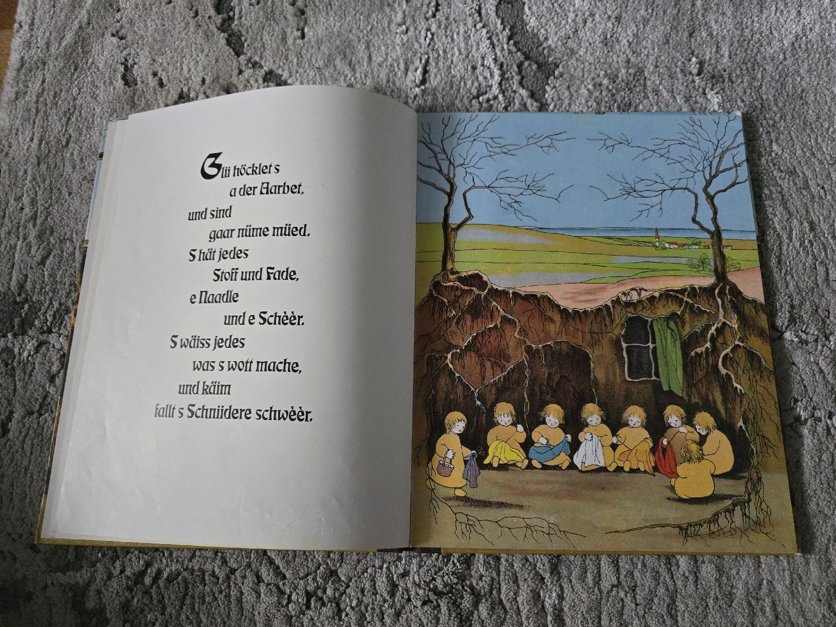 Bücher: Öppis vo de Wuurzelchind - Ein Klassiker – Gebraucht aus Wittenbach von Tigerlili 2