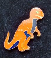Pin Anstecknadel Dino Tyrannosaurus 90er Vintage