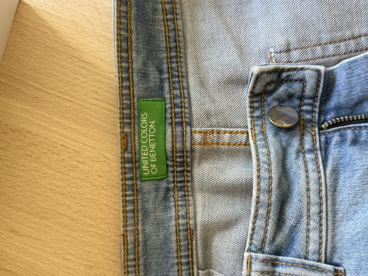 Benetton Jeans: BENETTON WIDE-LEG JEANS S-M – Nuovo (secondo la descrizione) da Puplinge venduto da yav_9r9f 4