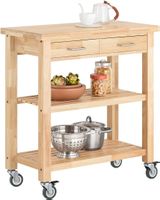 SoBuy Servierwagen 80x40x90cm