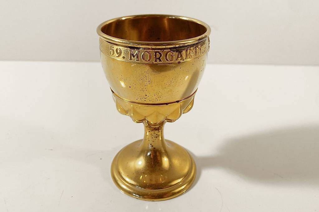 Jezler Sonstiges zum Sammeln & Seltenes: Vergoldeter Silber Schützenbecher Morgarten Schiessen 1972 – Gebraucht aus Ballwil von ClassicGallery